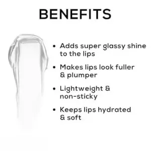 Soft Matte Lip Gloss – Transparent Glossy Finish ( default, Standard )
