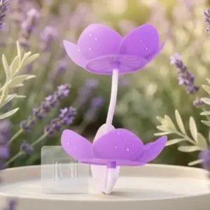 Flower Shape Double Layer Soap Dish – Wall Mounted Self-Draining Soap Holder with Strong Adhesive for Bathroom & Kitchen ( default, OS )