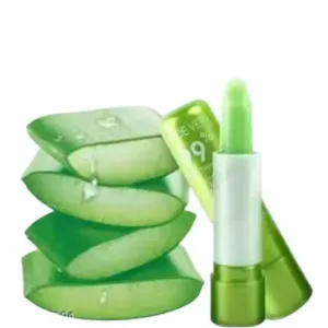 Aloe Vera Moisturizing Lip Balm – Gloss Finish (Pack of 3) ( default, Standard )