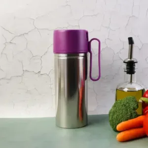 750ml Stainless Steel Oil Pourer – Anti-Drip Kitchen Dispenser Bottle ( default, Standard )