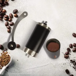 Manual Coffee Grinder – Portable Stainless Steel Coffee Bean Grinder with Adjustable Coarseness for Espresso, French Press & Pour Over ( default, OS )