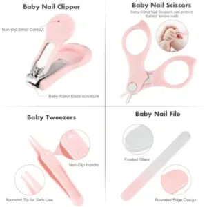 Baby Nail Clipper Set – Newborn Safety Grooming Kit ( default, Standard )