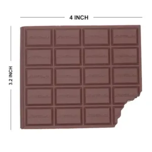 Chocolate Shaped Notebook / Diary 60 Pages (1 Pc) ( default, OS )