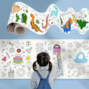 Creative Ocean Theme Giant Coloring Roll for Kids ( default, OS )