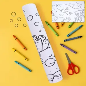 Creative Ocean Theme Giant Coloring Roll for Kids ( default, OS )