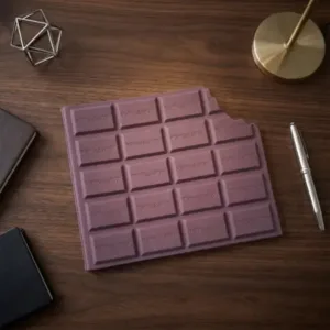 Chocolate Shaped Notebook / Diary 60 Pages (1 Pc) ( default, OS )