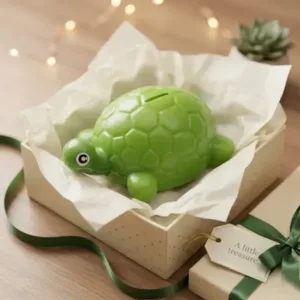 Cute Small Tortoise Shape Money Bank for Kids - Coin Saving Box ( default, OS )