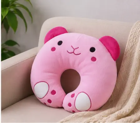4m0tF3DlY0342YfZvusOmgnCguCKV6Od3GqeywBS.webp Baby Head Shaping Pillow – Soft Cotton Neck Support Pillow for Newborns (0–18 Months) ( pink, 0-6 Months )