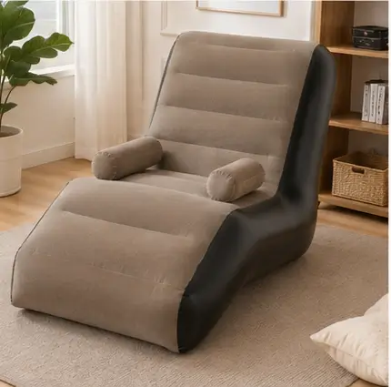 KCVoA7OjGn3UJ7CMAbDXTEzE27pZOsNpWkhG4fu7.webp Inflatable Sofa Chair with Footstool & Electric Air Pump – Foldable Air Couch for Indoor & Outdoor Use ( brown, OS )