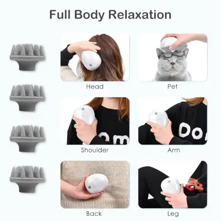 L5fxolneAeC1zSJSlqs7XCoLPBwlchYw0kyrYz5P.webp Smart Scalp Massager – Electric Head Massage Brush with Multiple Massage Heads for Relaxation & Hair Care ( white, OS )