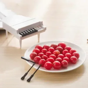 10 Pc Piano Fruit Forks: Fun & Functional for Snacks (Set) ( default, Standard ).