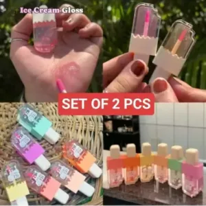 Lip Gloss – Pink Shade Liquid Makeup ( default, OS )