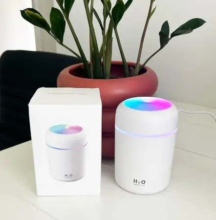 OCQvGqGiHHmoV6aWOP0SCZ9HKD0oMBVrKmEBQGpB.webp H2O 300ml Ultrasonic Humidifier – Portable Mist Maker with Colorful LED Light for House ( multicolor, OS )