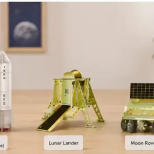 Imagimake Mapology Chandrayaan 3D Space Puzzle – ISRO Rocket & Satellite Educational Toy Set for Kids 5+ Years ( white, OS )