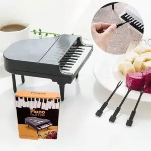 10 Pc Piano Fruit Forks: Fun & Functional for Snacks (Set) ( default, Standard ).