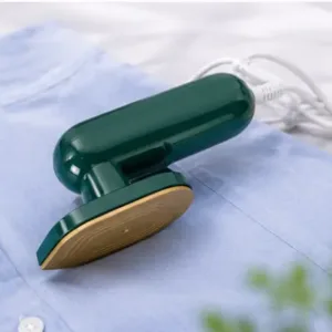Mini Electric Steam Iron – Portable Travel Iron with Non-Stick Soleplate, Spray & Steam Function ( green, OS )