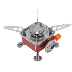 Mini Square Camping Stove, 2800W (1 Pc) ( default, Standard ).