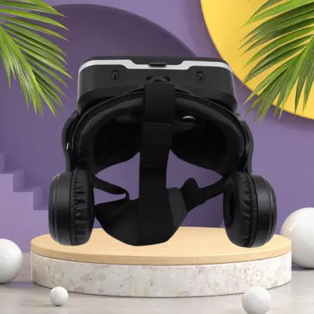e4u3aQ9OTO0pbjcuZyNrtwo44m0FotFHz2C0gJSx.webp 3D / HD VR Glasses Virtual Reality Goggles Headset for iOS for Android Smartphone VR Goggles-For 3D VR Movies Video Games with Headphones (1 Pc) ( default, Standard ).