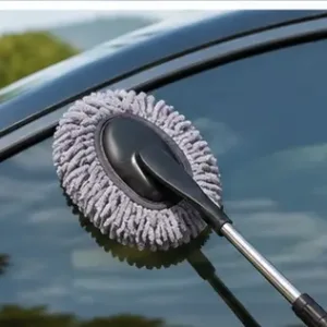 Portable Car Cleaning Kit – Handheld Vacuum Cleaner with Brushes & Microfiber Cloth for Interior & Exterior Cleaning ( black, OS )