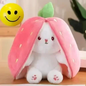 Strawberry Rabbit Plush Soft Toy – 35 cm ( default, Standard )