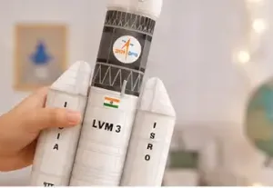 Imagimake Mapology Chandrayaan 3D Space Puzzle – ISRO Rocket & Satellite Educational Toy Set for Kids 5+ Years ( white, OS )