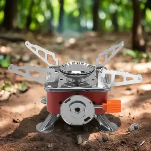 Mini Square Camping Stove, 2800W (1 Pc) ( default, Standard ).
