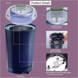 Electric Coffee Grinder 200W – Home & Kitchen