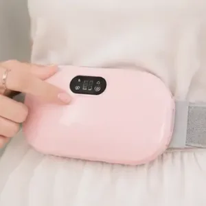 Helospace Period Cramp Relief Massager & Heating Pad – Cordless Fast Heating Menstrual Pain Relief Device for Women ( pink, OS )